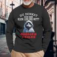 Du Denkst Ich Bin Klein Lieb Und Nett Cute Cat Langarmshirts Geschenke für alte Männer