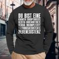 Du Nebenexistenz Buseidigungen Ich Hasse Menschen Langarmshirts Geschenke für alte Männer