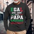 Egal Wie Cool Dein Papa Ist Meiner Ist Italian Langarmshirts Geschenke für alte Männer