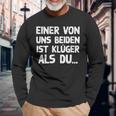 Einon Uns Beiden Ist Klüger Als Du I Langarmshirts Geschenke für alte Männer