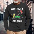 Electrician Ohmolt Amp Electrician Langarmshirts Geschenke für alte Männer