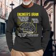 Engineer's Brain Divertente Giochi Di Ingegneria Processo Maglietta a maniche lunghe Regalos para ancianos