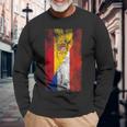 España Paraguay Banderas Español Paraguayo Camiseta de manga larga Regalos para ancianos