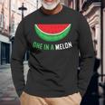 Estate Anguria Melone Fresco Uno In Un Melone Watermelon Maglietta a maniche lunghe Regalos para ancianos