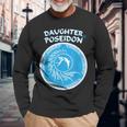 Figlia Di Poseidon Swim Team Maglietta a maniche lunghe Regalos para ancianos