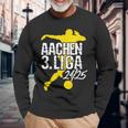 Football Kicken Club Aachen Fan Home Rhineland Rise Langarmshirts Geschenke für alte Männer