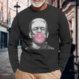 Frankenstein MonsterMonster Con Bolla Di Gomma Rosa Maglietta a maniche lunghe Regalos para ancianos