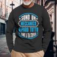 Frase Divertente Manutentore Meccanico Auto Moto Camion Uomo Maglietta a maniche lunghe Regalos para ancianos
