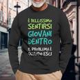 Frase Ironica Regalo Divertente Compleanno Giovani Maglietta a maniche lunghe Regalos para ancianos