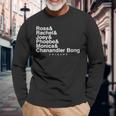 Friends Chanandler Bong Langarmshirts Geschenke für alte Männer