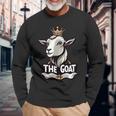 Animal Lover The Goat Goat Lover Goat Farmer Goat Maglietta a maniche lunghe Regalos para ancianos