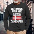 Denmark For Denmark Langarmshirts Geschenke für alte Männer