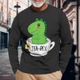 Dino Tea-Rex Langarmshirts Geschenke für alte Männer