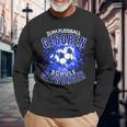 Football Zuf Fußball Geboren Zum School Gezween Langarmshirts Geschenke für alte Männer