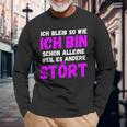 Ich Bleibe So Wie Ich Bin Langarmshirts Geschenke für alte Männer