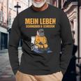 Mein Leben Sweat Und Scheißen Welder Slogan Langarmshirts Geschenke für alte Männer