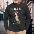 Rugolf Reindeer Christmas Golf Langarmshirts Geschenke für alte Männer