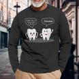 Th For Dentist Dentist Langarmshirts Geschenke für alte Männer