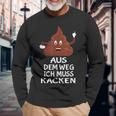 Furzen Pupsen Aus Dem Weg Ich Muss Kacken Langarmshirts Geschenke für alte Männer