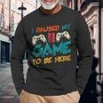 Gaming Regalo Divertente Per Gamer Giocatoreideogiochi Maglietta a maniche lunghe Regalos para ancianos