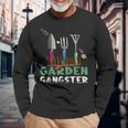 Garden Gangster Divertente Hobbygartic Garden Club Maglietta a maniche lunghe Regalos para ancianos