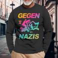 Gegenen Rechts Text In German Text Langarmshirts Geschenke für alte Männer