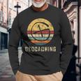 Geocaching Geocacher Geocache Gps Outfitintage Retro Langarmshirts Geschenke für alte Männer