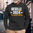 Geselle 2024 Ich Habe Fertig Gesellenprüfung Langarmshirts Geschenke für alte Männer