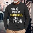 Giardiniere Maglia Testo Divertente Mestiere Uomo Ragazzo Maglietta a maniche lunghe Regalos para ancianos