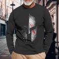 Gladiator War Spartan Helmet Warrior Movie American Maglietta a maniche lunghe Regalos para ancianos