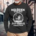 Glück Ist Kein Randall Man Kann Es Auch Bestellen Langarmshirts Geschenke für alte Männer