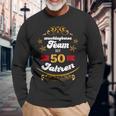 Gold Wedding Anniversary Golden Wedding Anniversaryintage Langarmshirts Geschenke für alte Männer