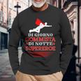 Gommista E Supereroe Idea Regalo Scherzo Divertente Maglietta a maniche lunghe Regalos para ancianos