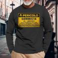 Gommista Idea Regalo Divertente Maglietta a maniche lunghe Regalos para ancianos