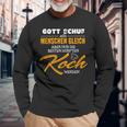 Gott Schuf Alle Menschen Gleichnur Die Besten Werden Koch God Created Langarmshirts Geschenke für alte Männer