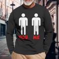 Grande Cazzo Cazzo Divertente Sesso Camicie Uomo Regalo Maglietta a maniche lunghe Regalos para ancianos