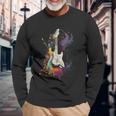 Guitarist Langarmshirts Geschenke für alte Männer