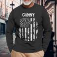 Gunny Militare Maglietta a maniche lunghe Regalos para ancianos