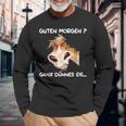 Guten Morgen Ganz Thin Eis Langarmshirts Geschenke für alte Männer