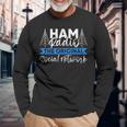 Ham Radio The Original Social Network Ham Radio Maglietta a maniche lunghe Regalos para ancianos