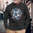 Happy Dot Day Soccer Ball Lover Polka Dot Toddler Youth Long Sleeve T-Shirt Gifts for Old Men