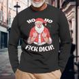 Ho Ho Fick Dich Christmas I Anti Christmas Langarmshirts Geschenke für alte Männer