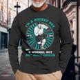 Hockey Sobre Hielo Soy Un Niño De Hockey Como Un Niño Normal Pero Mucho Más Fresco Camiseta de manga larga Regalos para ancianos
