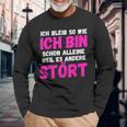 Humour Slogan Ich Bleibe So Wie Ich Bin Langarmshirts Geschenke für alte Männer