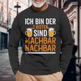 Ich Bin Der 2 Kisten Sind Machbar Nachbar Langarmshirts Geschenke für alte Männer