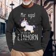 Ich Bin Ein Einhorn Fabelwesen Mir Egal Ich Bin Ein Langarmshirts Geschenke für alte Männer