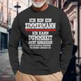 Ich Bin Ein Zimmermann Ich Kann Dummheit Nicht Reparieren Langarmshirts Geschenke für alte Männer