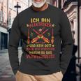 Ich Bin Elektriker Und Kein Gott Bin Elektriker Und Kein Gott Langarmshirts Geschenke für alte Männer