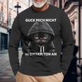 Ich Guck Mich Nicht In Diesem Ton An German Langu Langarmshirts Geschenke für alte Männer