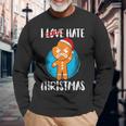 Ich Hasse Christmas Cookie Fun Christmas Langarmshirts Geschenke für alte Männer